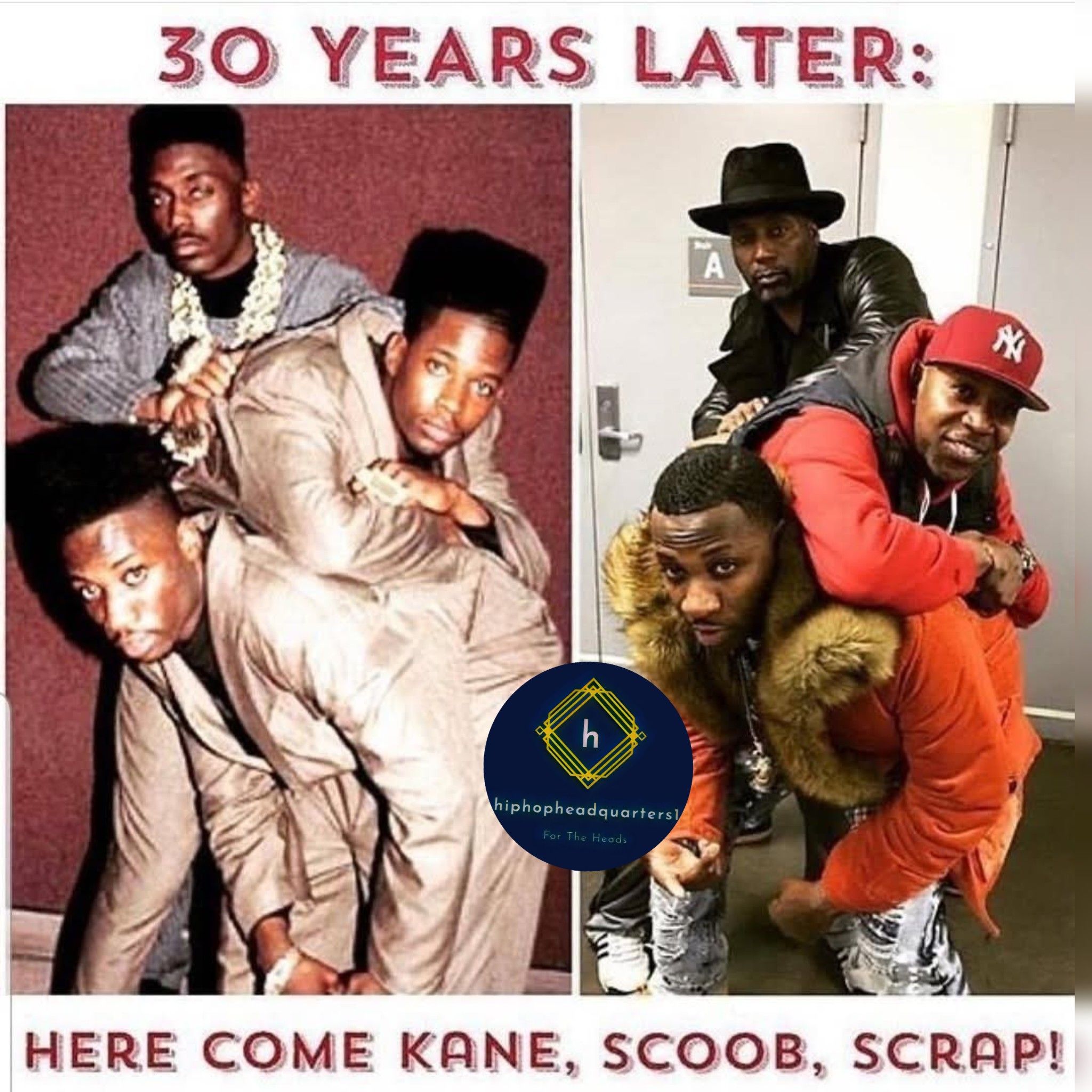 Big Daddy Kane, dancers Scoop & Scrap Lover, and DJ Mister Cee ?
