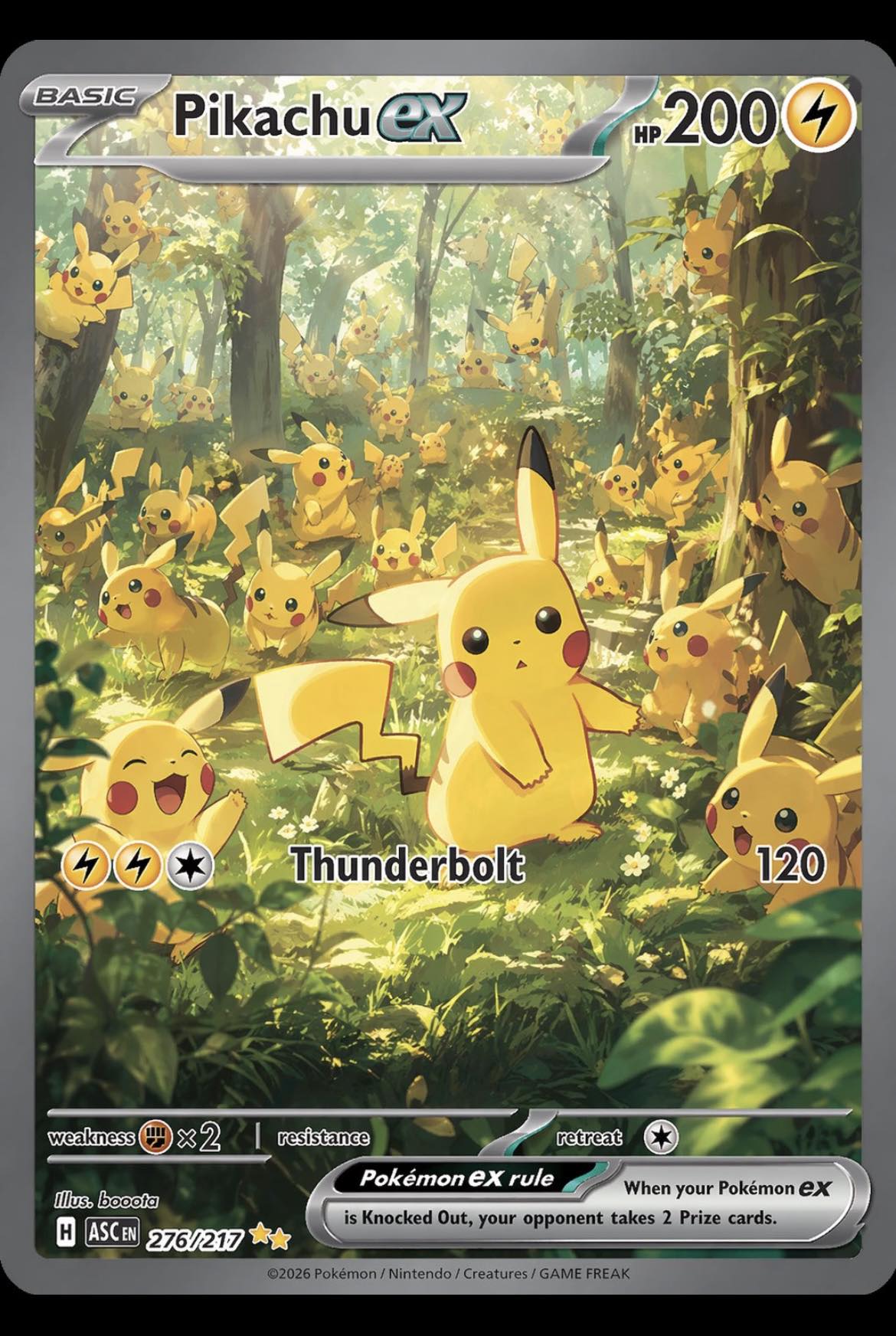 Pokémon Day Pikachu in a 10 is a $500 card rn 😭