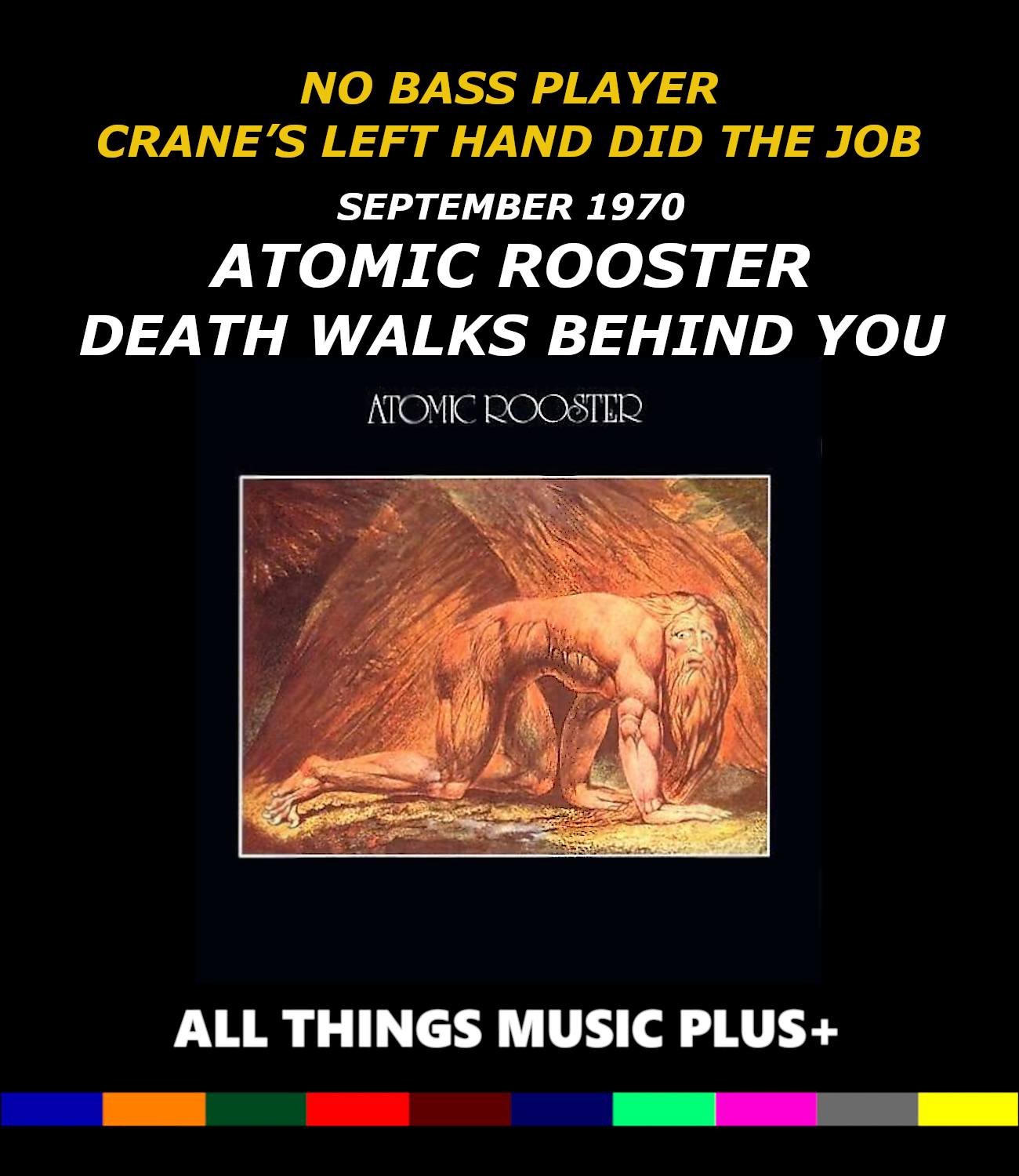 DEATH WALKS BEHIND YOU: ATOMIC ROOSTER FINDS ITS CLASSIC SOUND