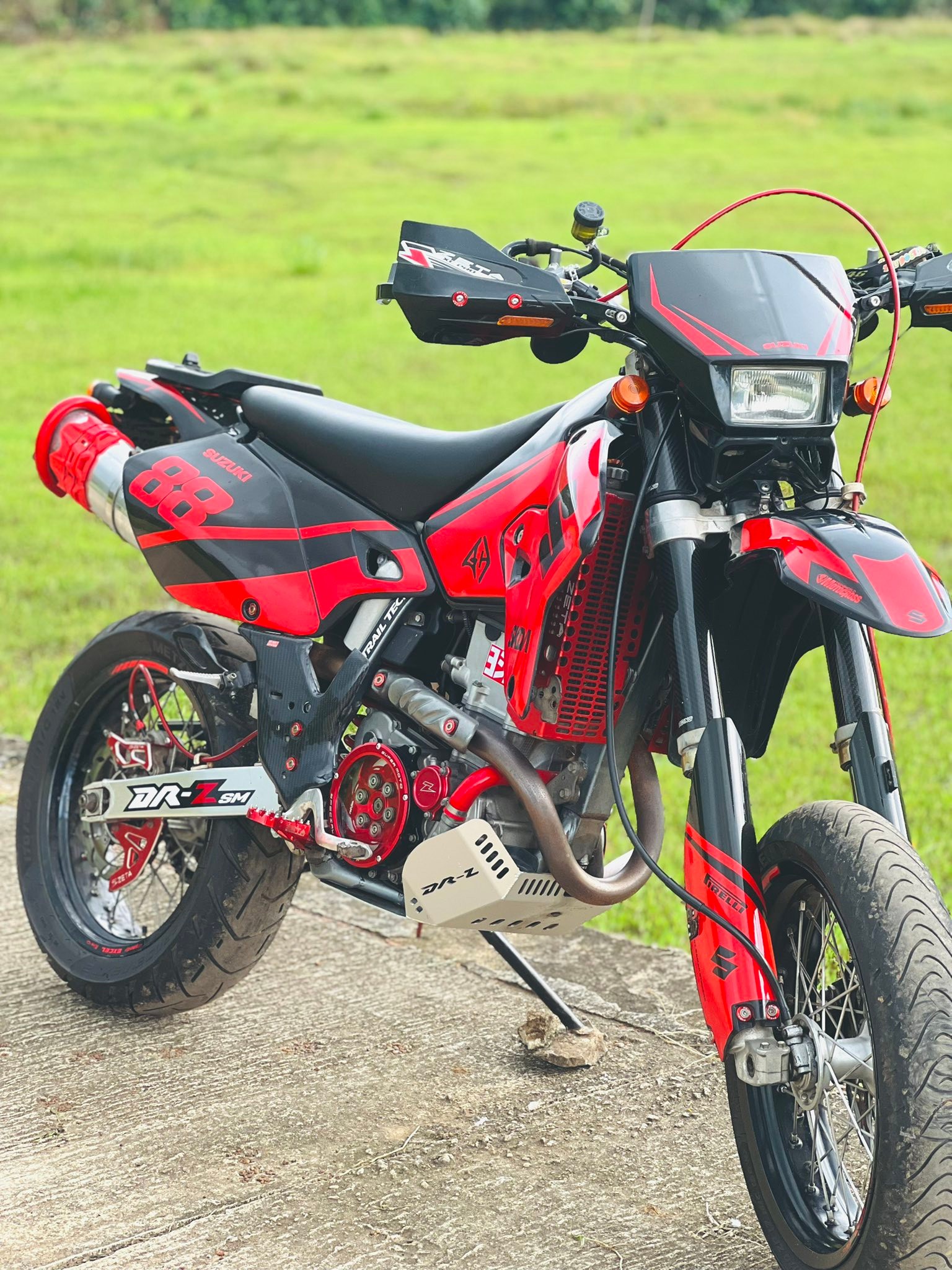Drz modified Engine guard Japan( brand new ) Drz modified GPT