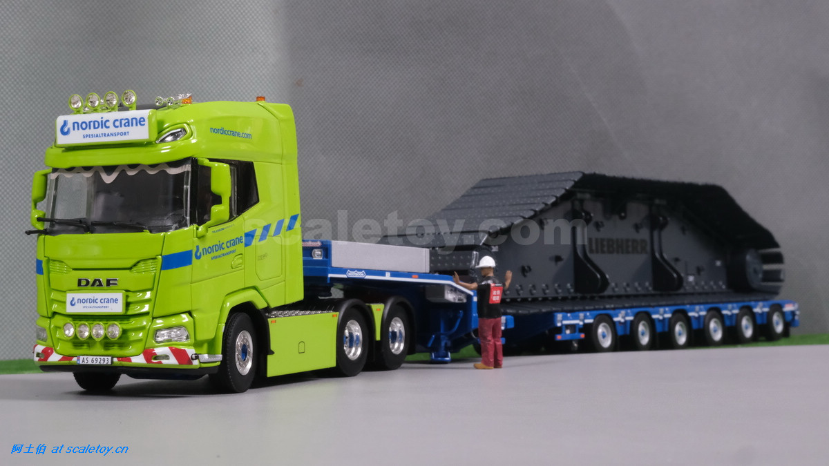 WSI] SCANIA S HIGHLINE 8X4 w 2X NOOTEBOOM EURO-PX LOW LOADER – VAN