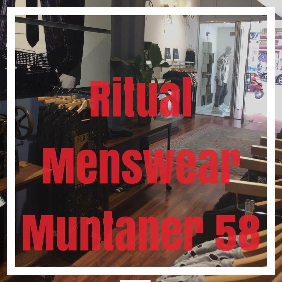Ritual ,moda masculina | Barcelona