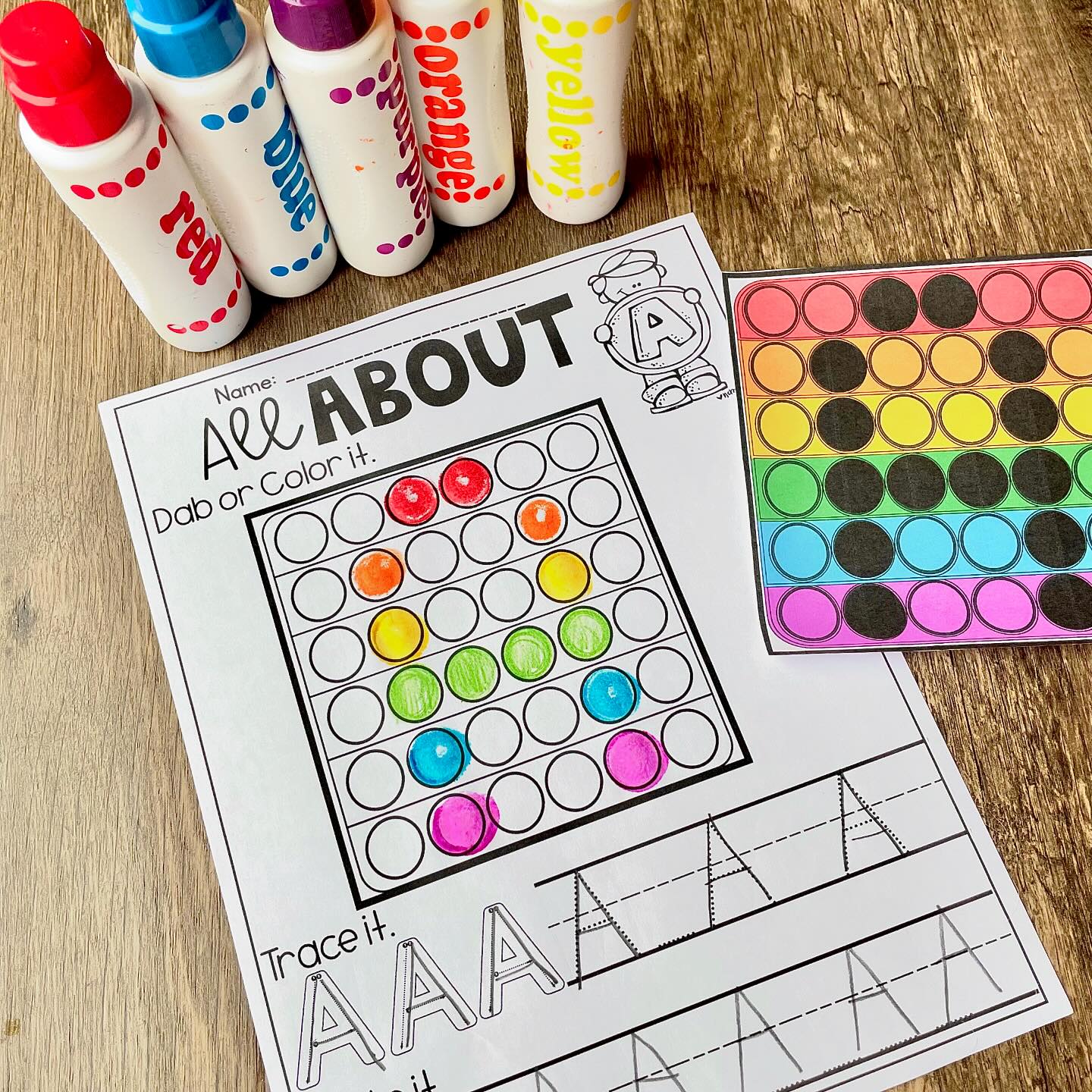 Popping Uppercase Letters and Numbers... - Kindergarten Rocks | Facebook