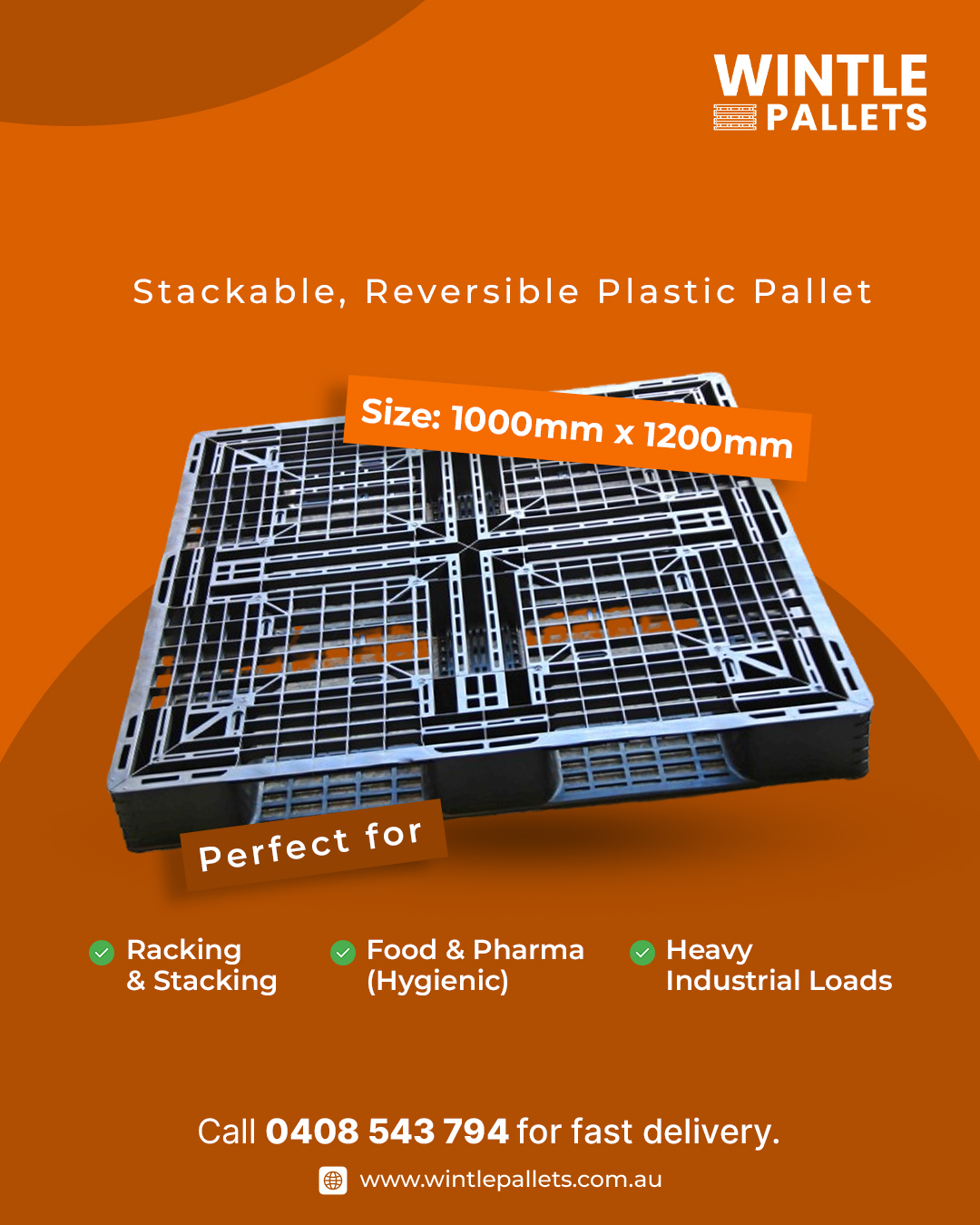 Wintle Pallets - Streamline your workflow with Standard... | Facebook