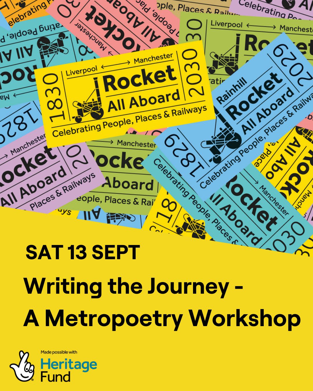 Manchester - Writing the Journey – A Metropoetry Workshop Hop aboard as ...