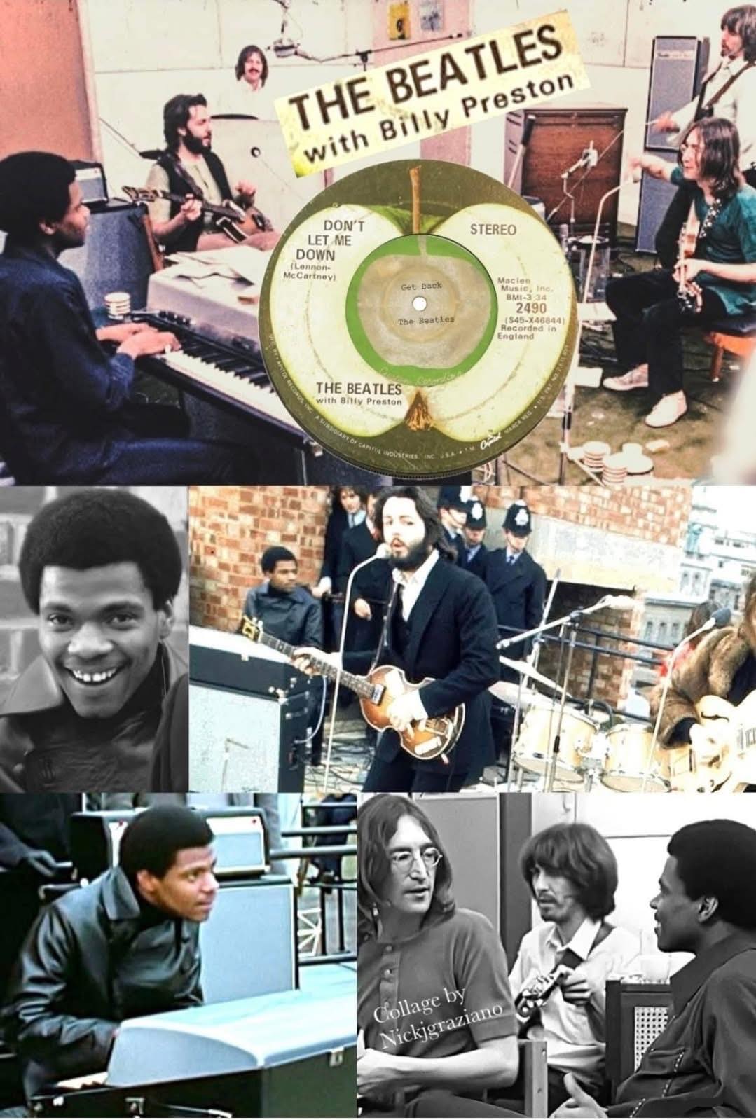 Billy Preston was the only musician ever credited alongside The