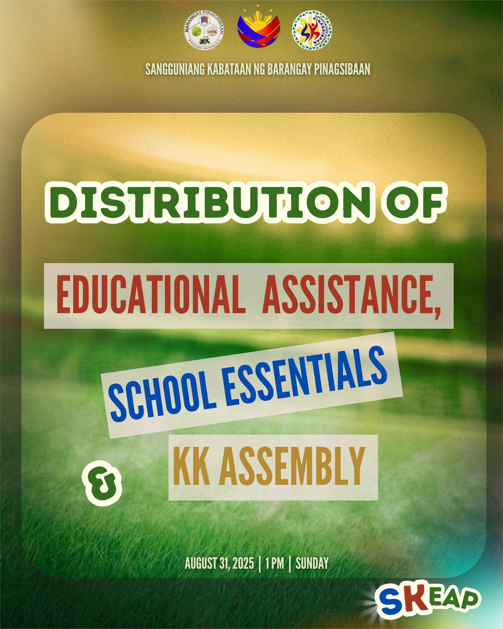 DISTRIBUTION... - Sangguniang Kabataan Barangay Pinagsibaan | Facebook