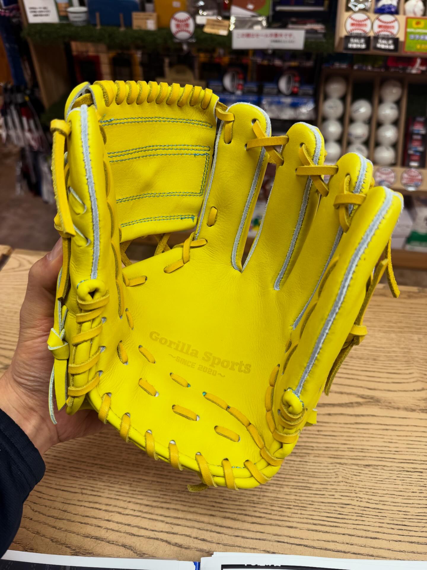 当て挟み型 gsグローブラベル グローブ 野球専門店 GorillaSports商店