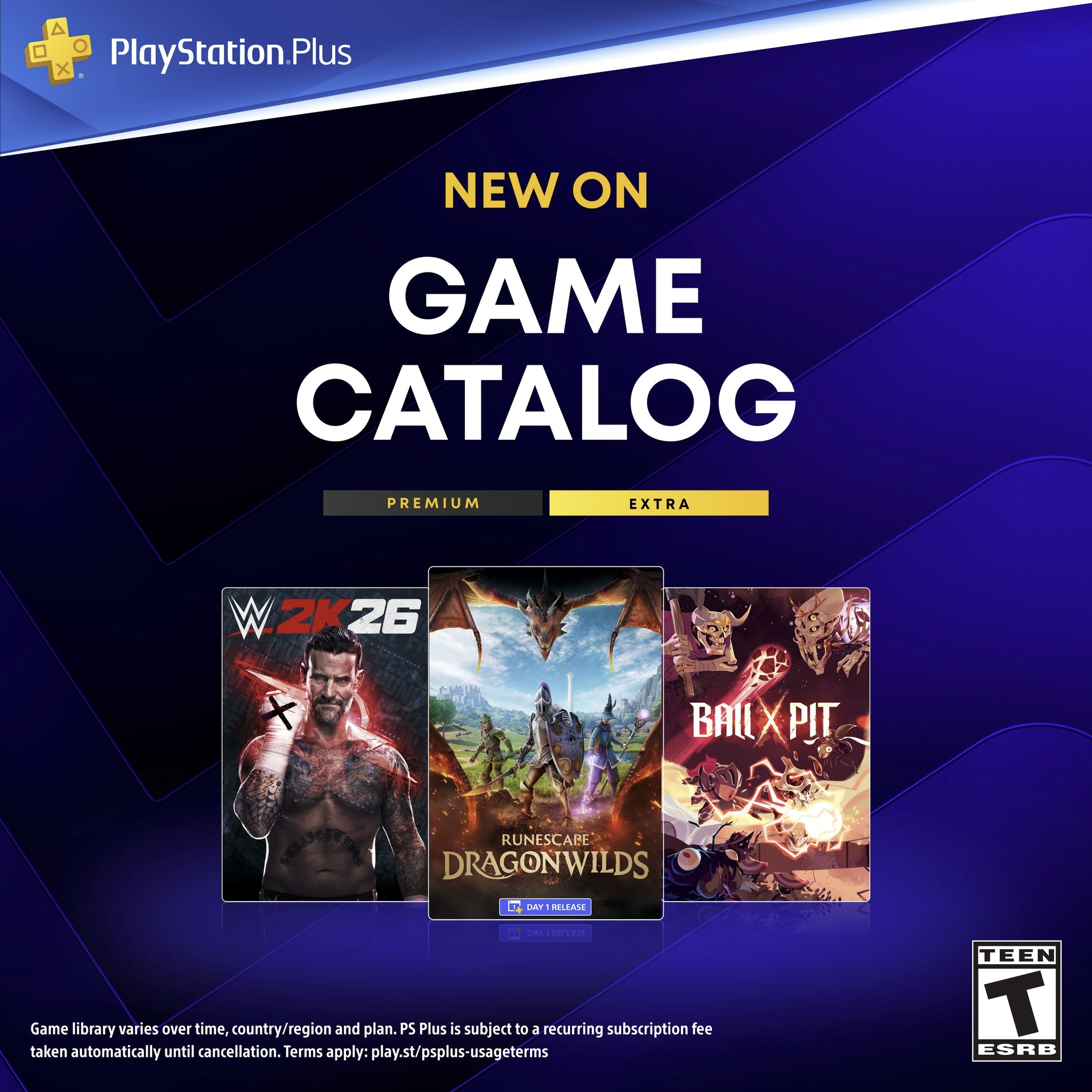 PlayStation Plus Extra and Premium welcome a host of games this