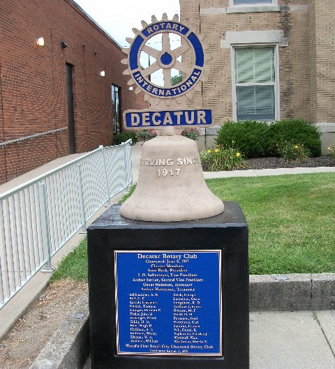 The Decatur Rotary Club unveiled... - Decatur-IN Rotary Club