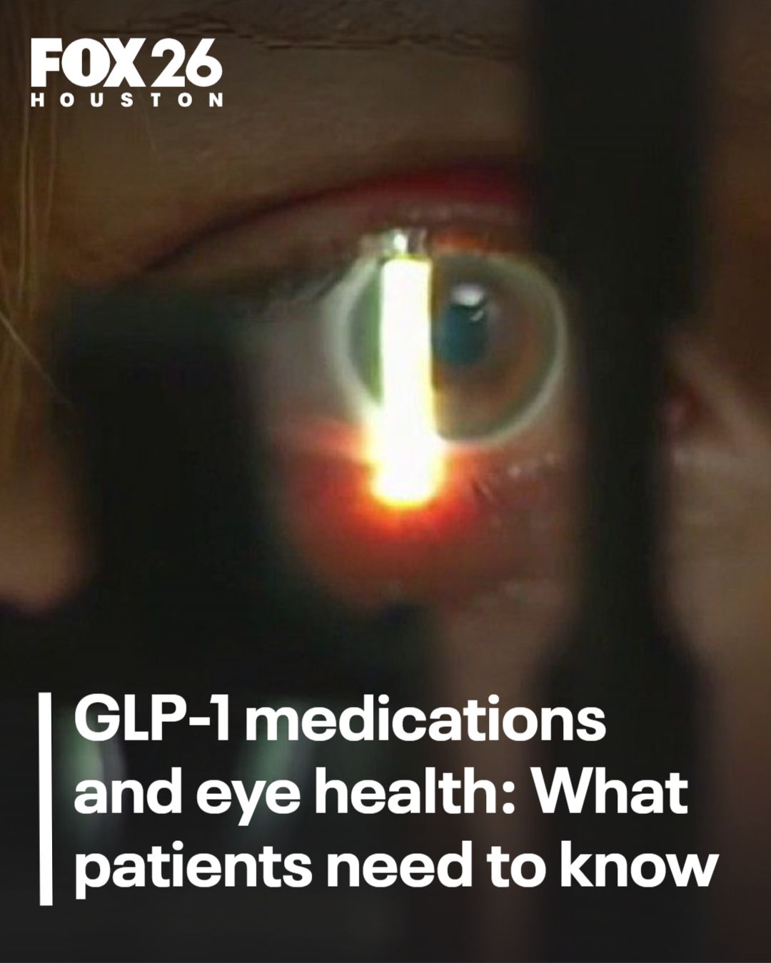 GLP-1 medications have soared in popularity, but eye specialists are closely monitoring their broader impacts on body and vision health. MORE BELOW ⬇️