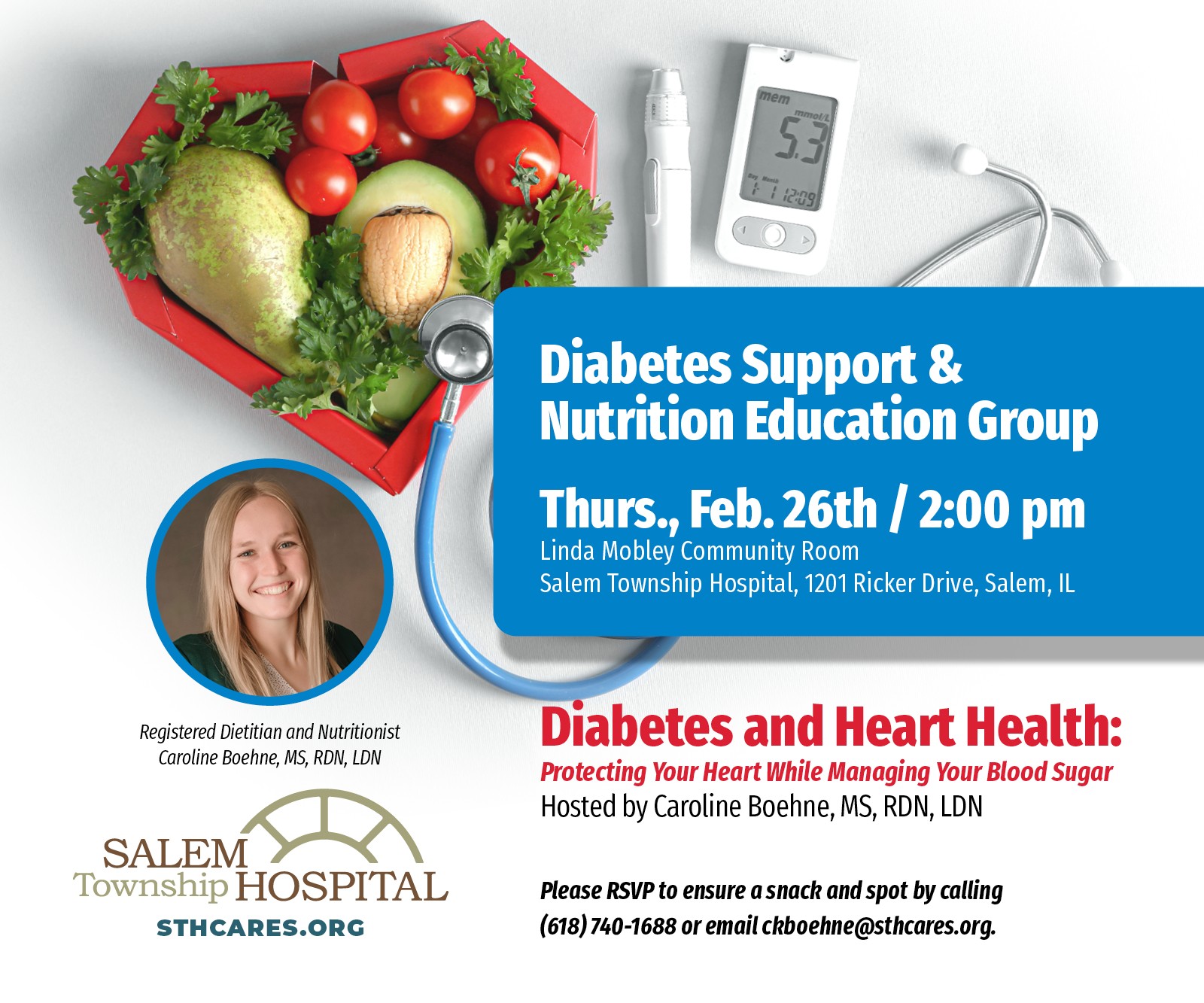 Salem - Sign up for the Upcoming Diabetes Support & Nutrition Education ...