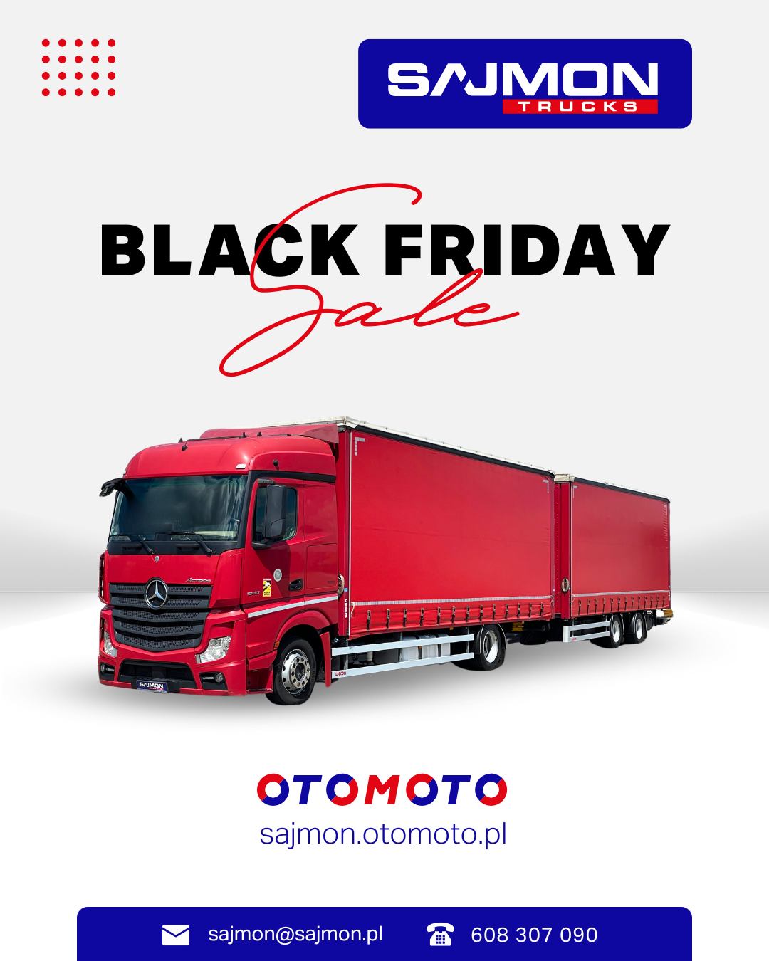 Sajmon Trucks - Samochody Ciężarowe 120m³ | Swiebodzice