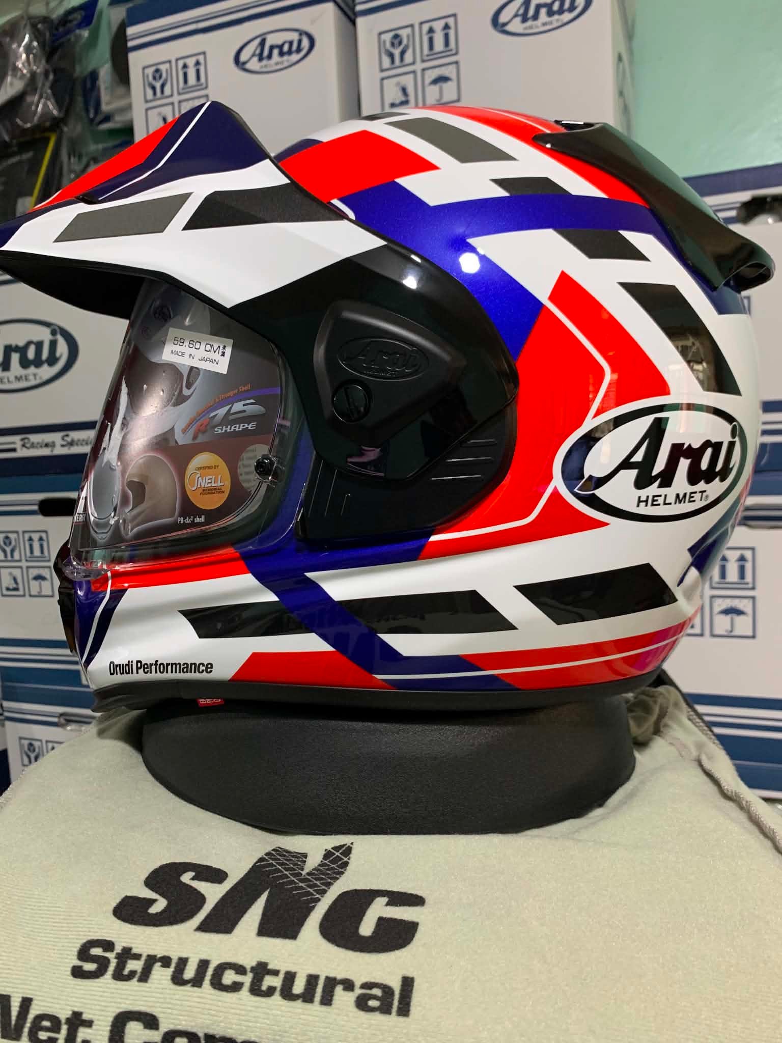 Arai Tour-Cross V Match Multi Size Large & Medium onhand 