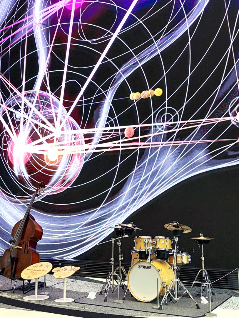 人気のフォトスポット「Art of Sound」📸】 ヤマハミュージック 横浜