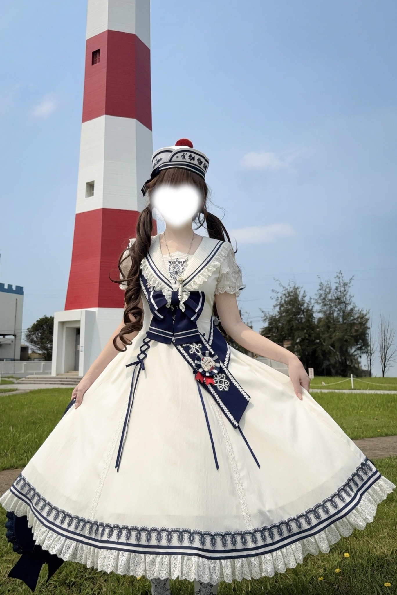 ⚓明日まで⛵ ♡「Ocean Voyage」♡ たっぷりと広がるシルエットが魅力