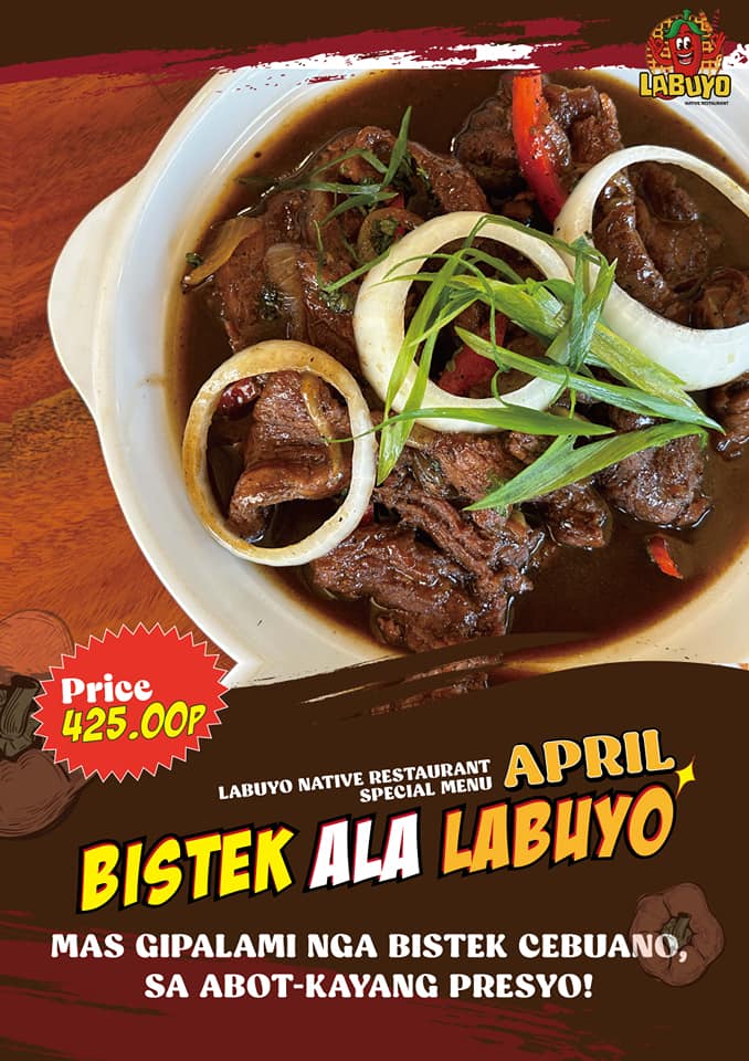 APRIL FOODS NA UGMAAAAAAAA!!! 😍... - Labuyo Native Restaurant | Facebook