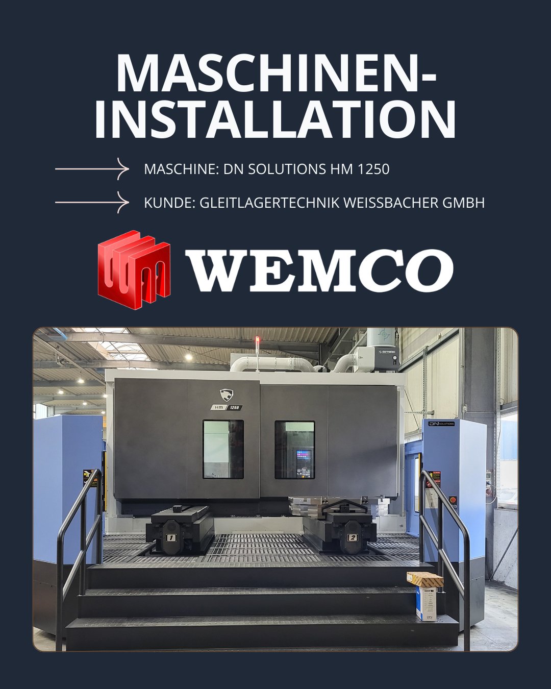WEMCO GmbH Werkzeugmaschinen Automation | Overath