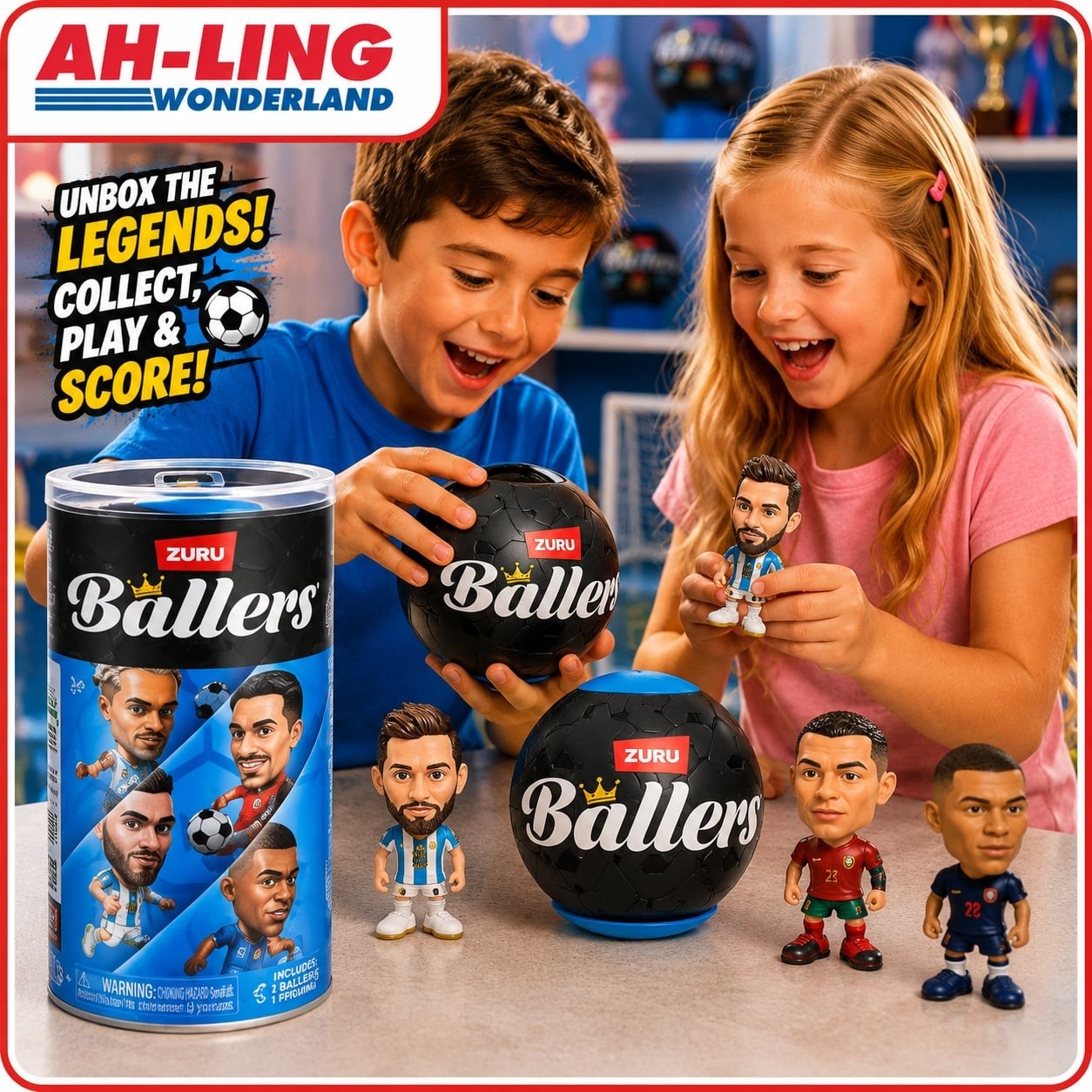 ZURU Ballers FIFA World Cup 2026 Collectible Unboxing