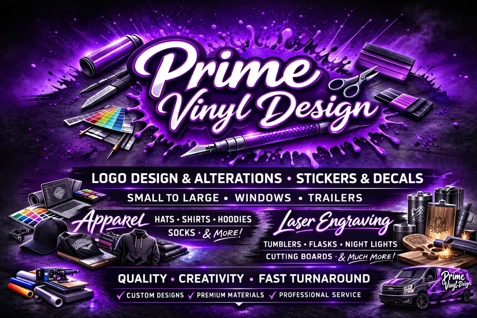 Prime Vinyl Design | Redding CA