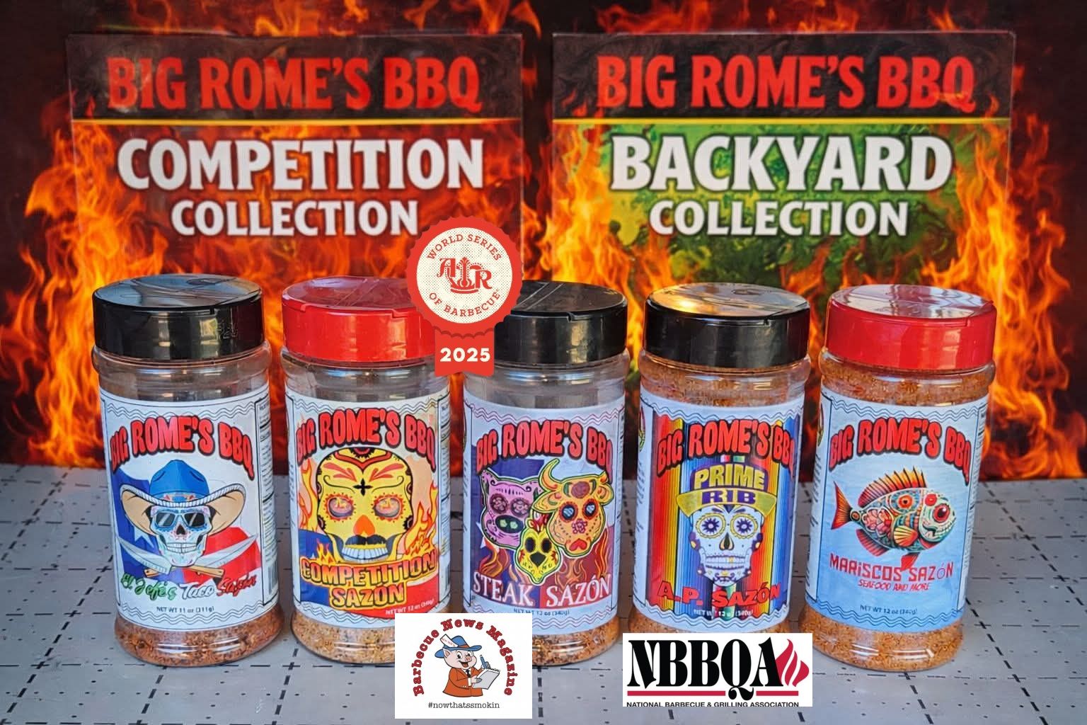 Big Rome's BBQ Competition Sazón