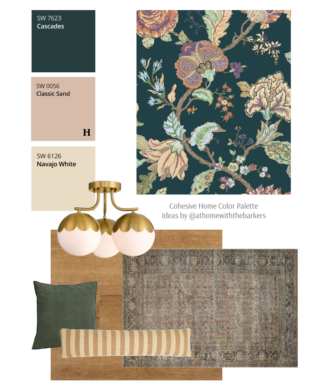At - If your gray floors are feeling cold and drab try this warm color ...