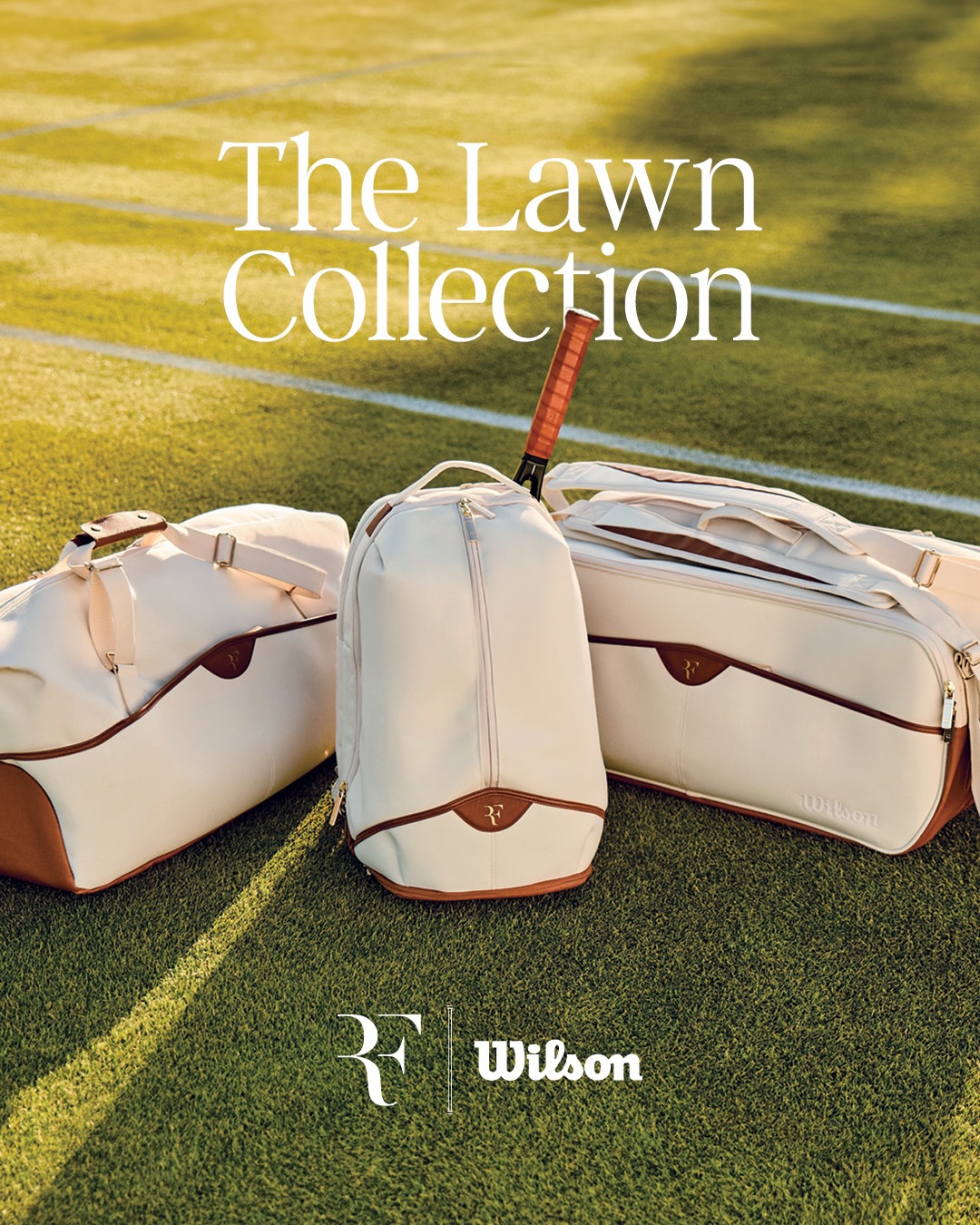 Wilson Roger Federer RF テニスバッグ Inspired by the game's most iconic stage. 🌱 The limited-edition