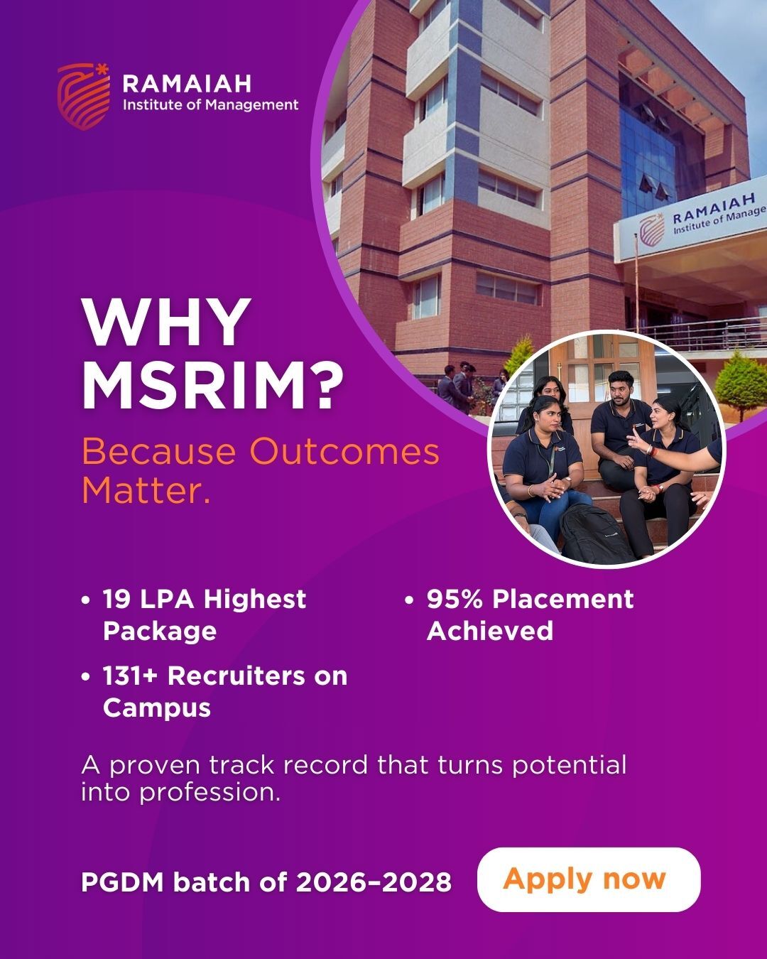 Ramaiah Institute of Management - RIM | Bangalore