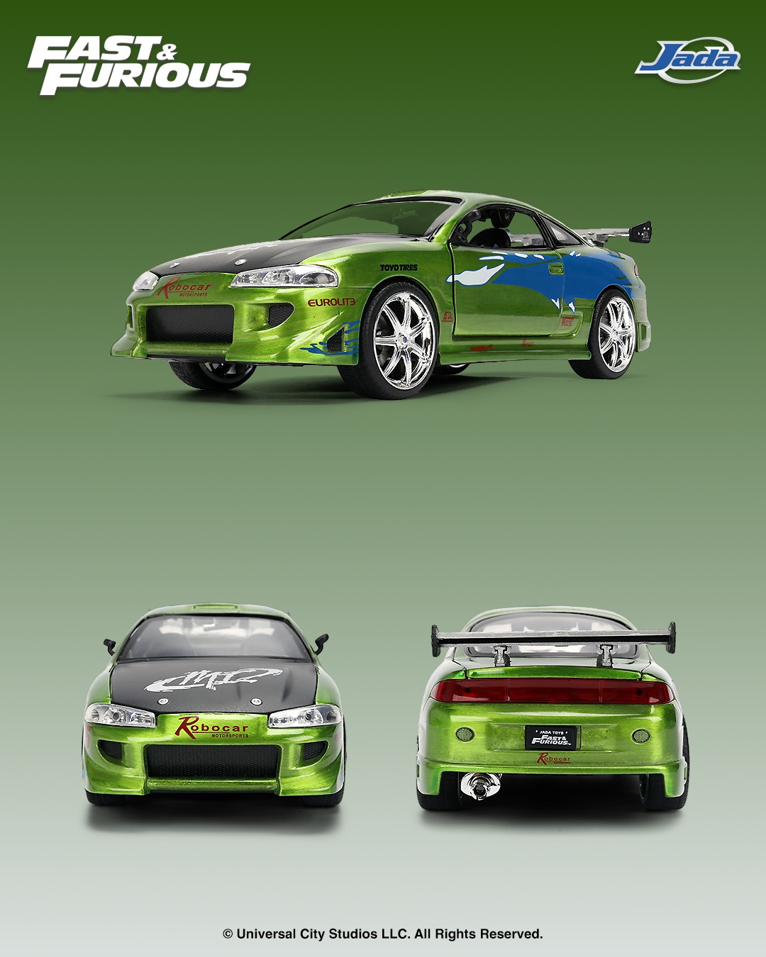 The Fast & Furious 1995 Mitsubishi Eclipse combines accuracy