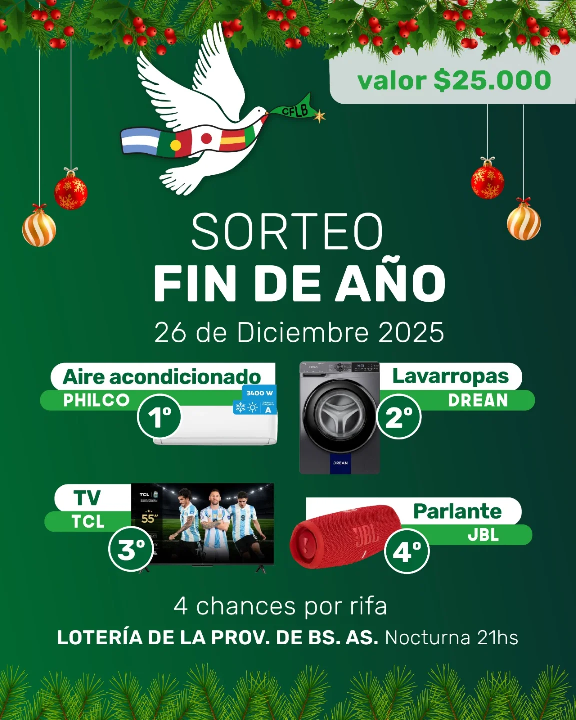 Centro - Se viene la rifa de fin de año de nuestro querido club. Cada ...
