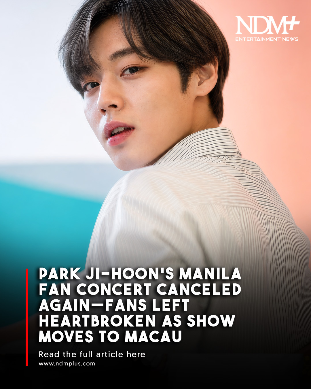 Park Ji Hoon concert tickets and product sets