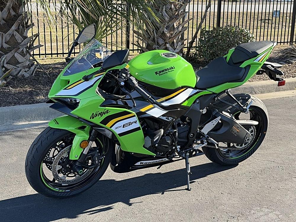 Check out this 2025 Kawasaki Ninja ZX-6R priced at just $10,499