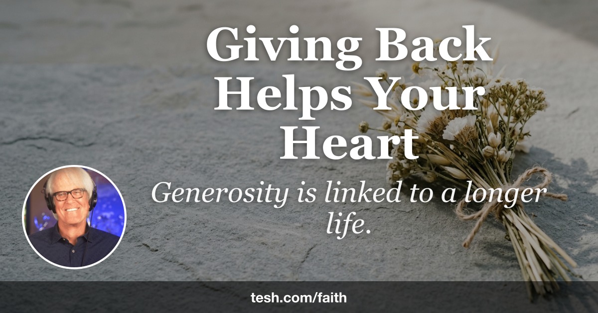 Helping a neighbor does more than lift their spirits—it actually 