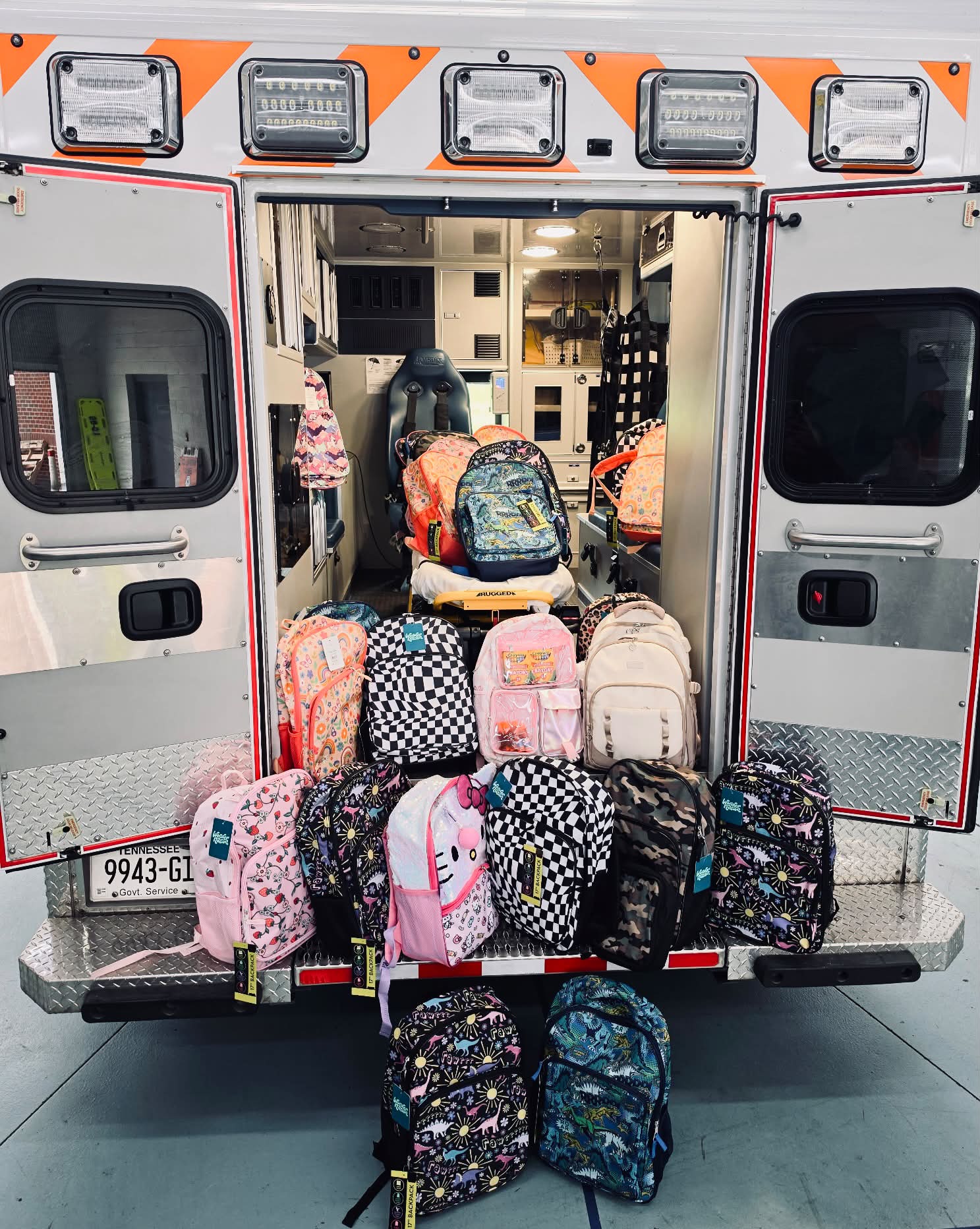 ambulance backpack kid Scherber Ultimate First Responder Trauma Kit O2 scene medical support EMS Backpack – USA-Made EMT