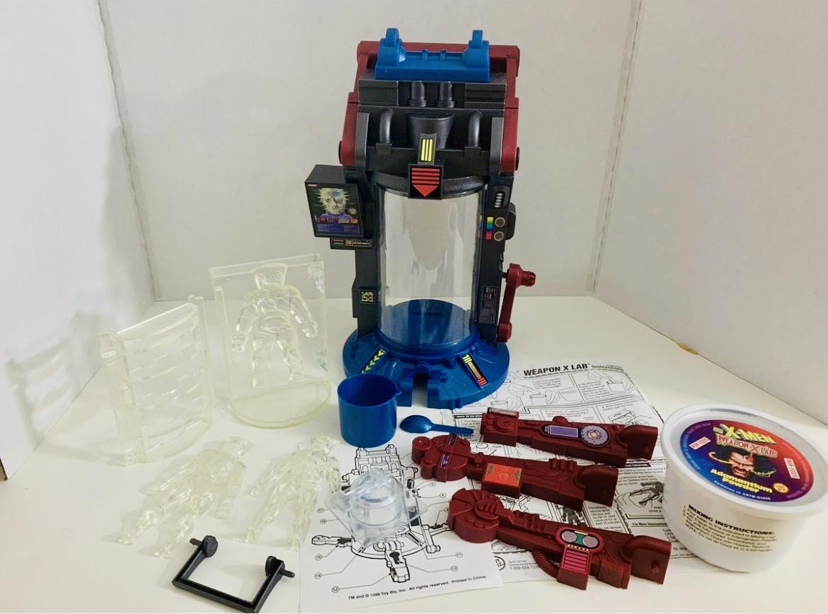 Wolverine Weapon-X lab playset from 1996