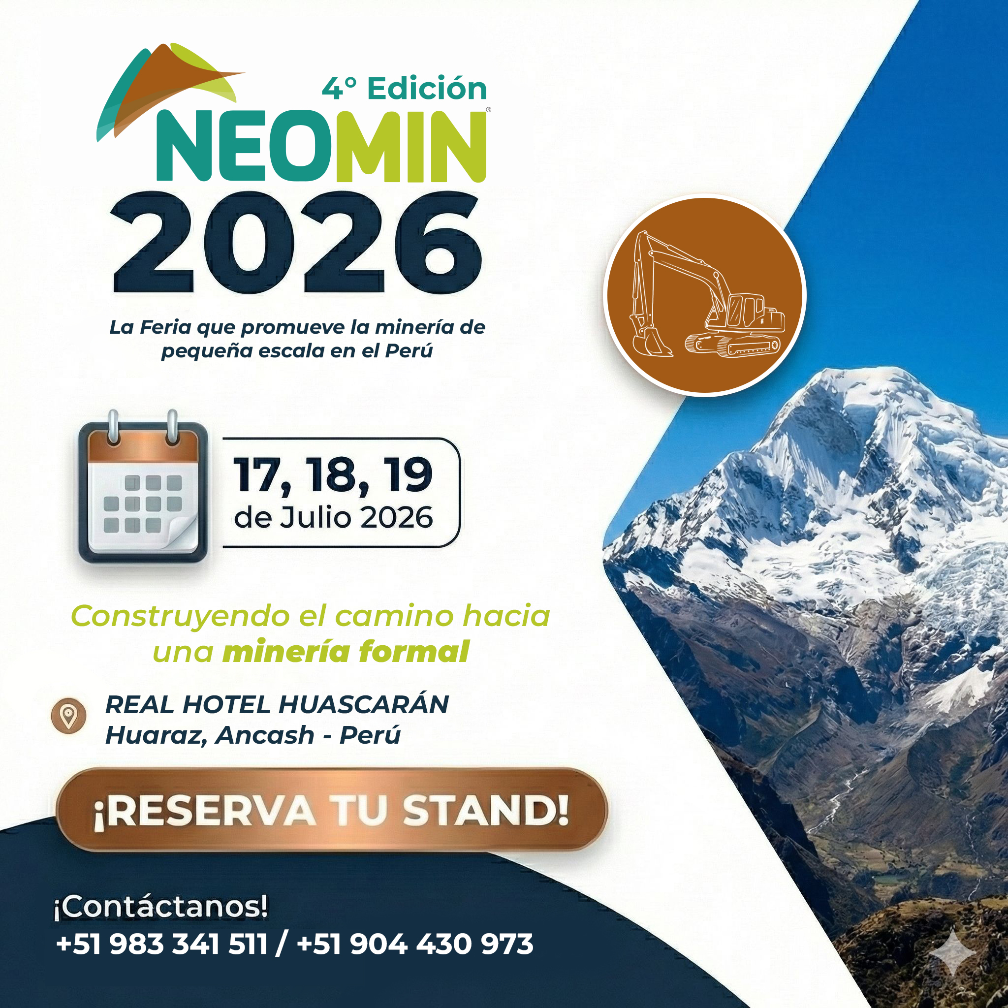 Neomin - 🌟 ¡Únete a NEOMIN 2026! 🌟 La feria líder en el Perú que ...