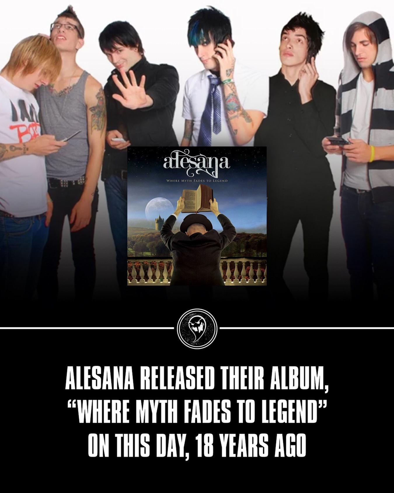 Ghost - Alesana released their album, Where Myth Fades To Legend