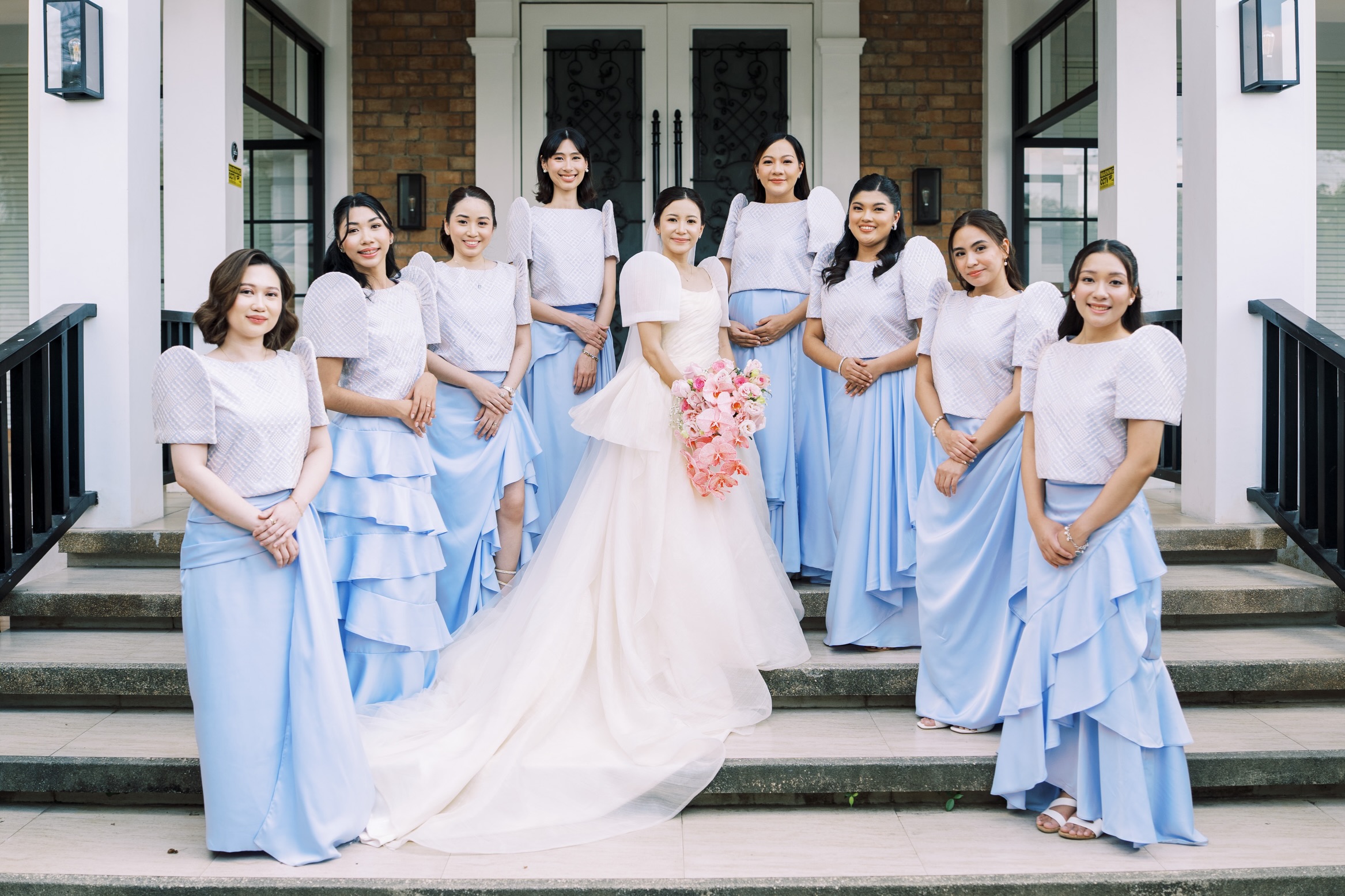 modern filipiniana dress for party Gown 'Daphne' Pink Formal Gown  Elegant