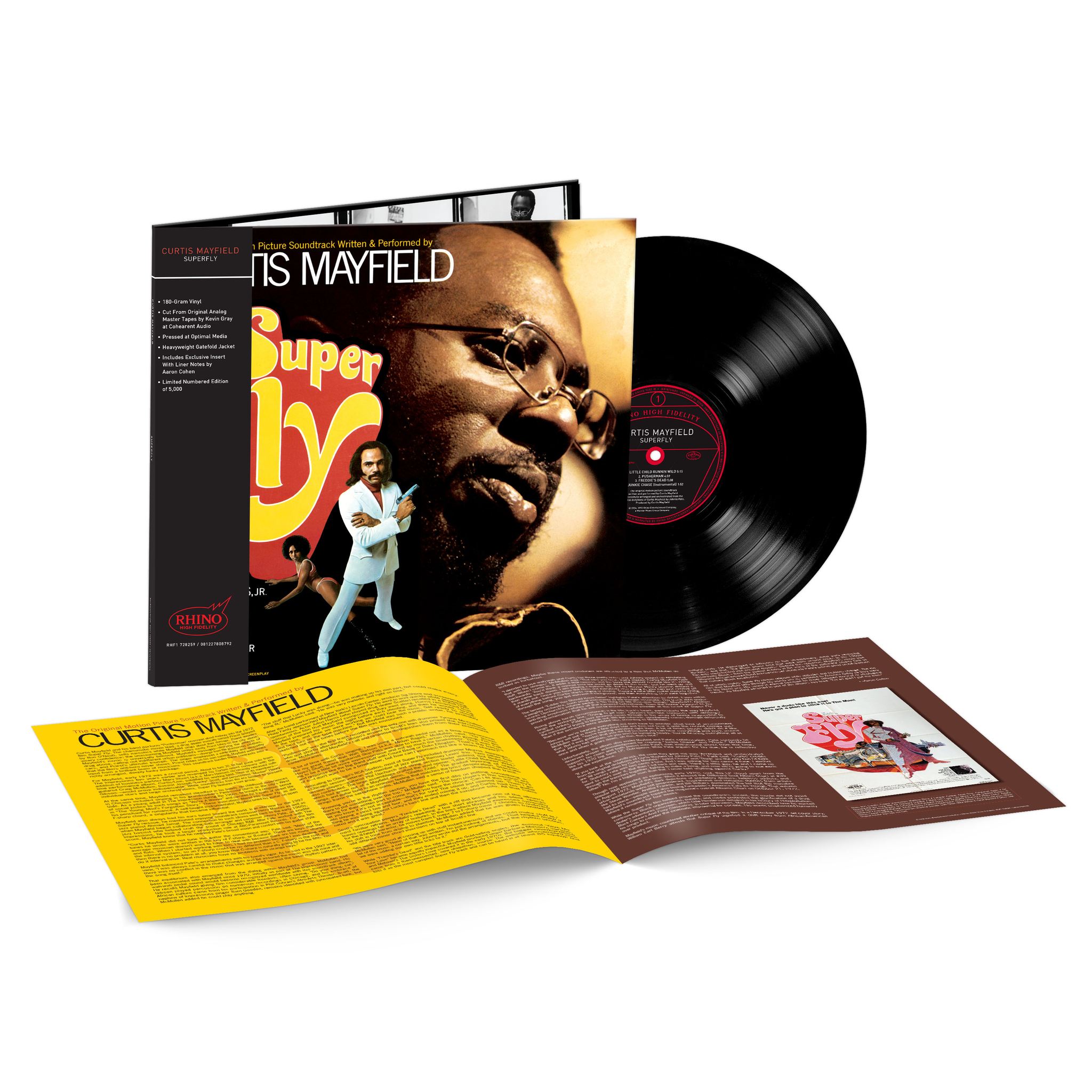 INTRODUCING CURTIS MAYFIELD SUPERFLY RHINO HIGH FIDELITY 