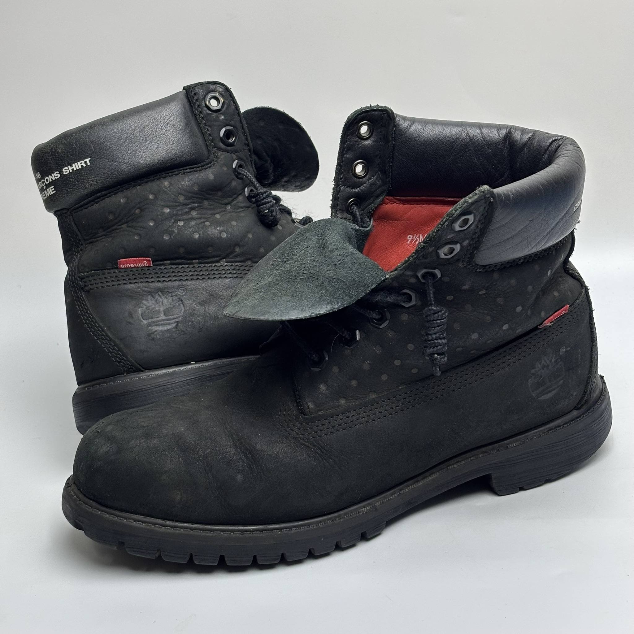 Timberland X Supreme ?? 15 CONMEdesGARÇONS 15 SHIRT СОЖАМе des 