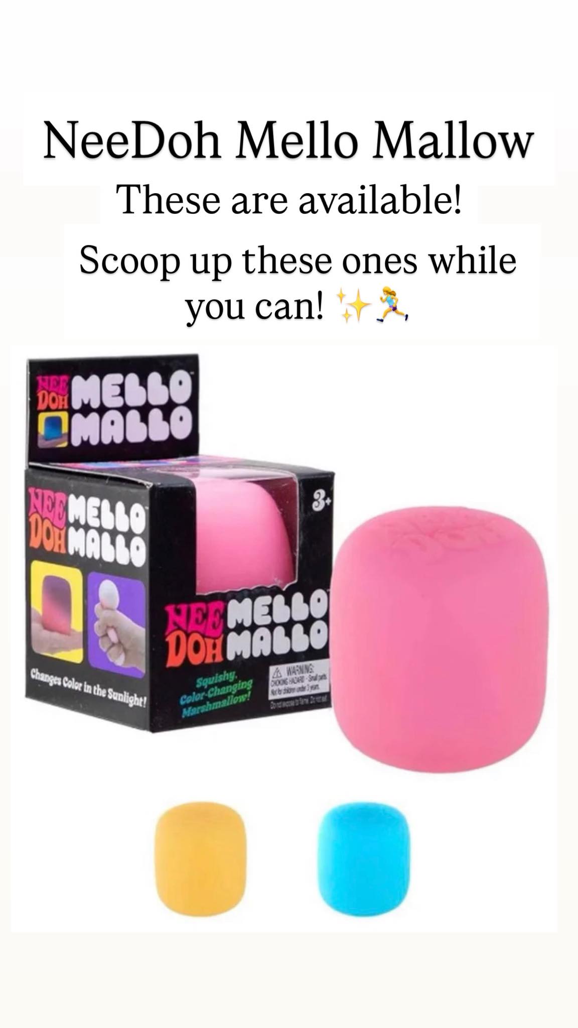 NEEDOH MELLO MALLOW 🩷 These are available right now! I just love