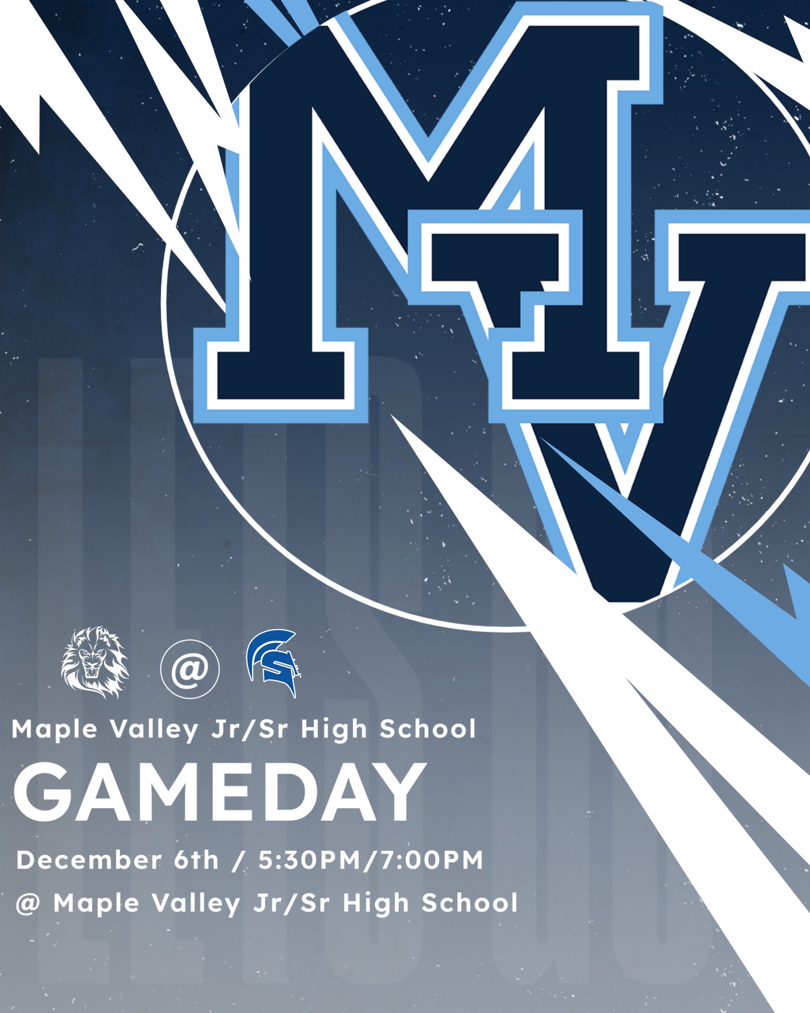 Maple Valley Athletics - The varsity boys' basketball team host the ...