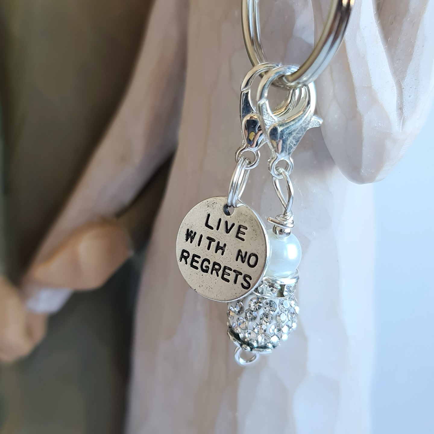 Equino - “Live With No Regrets” This beautiful bridle charm is more ...