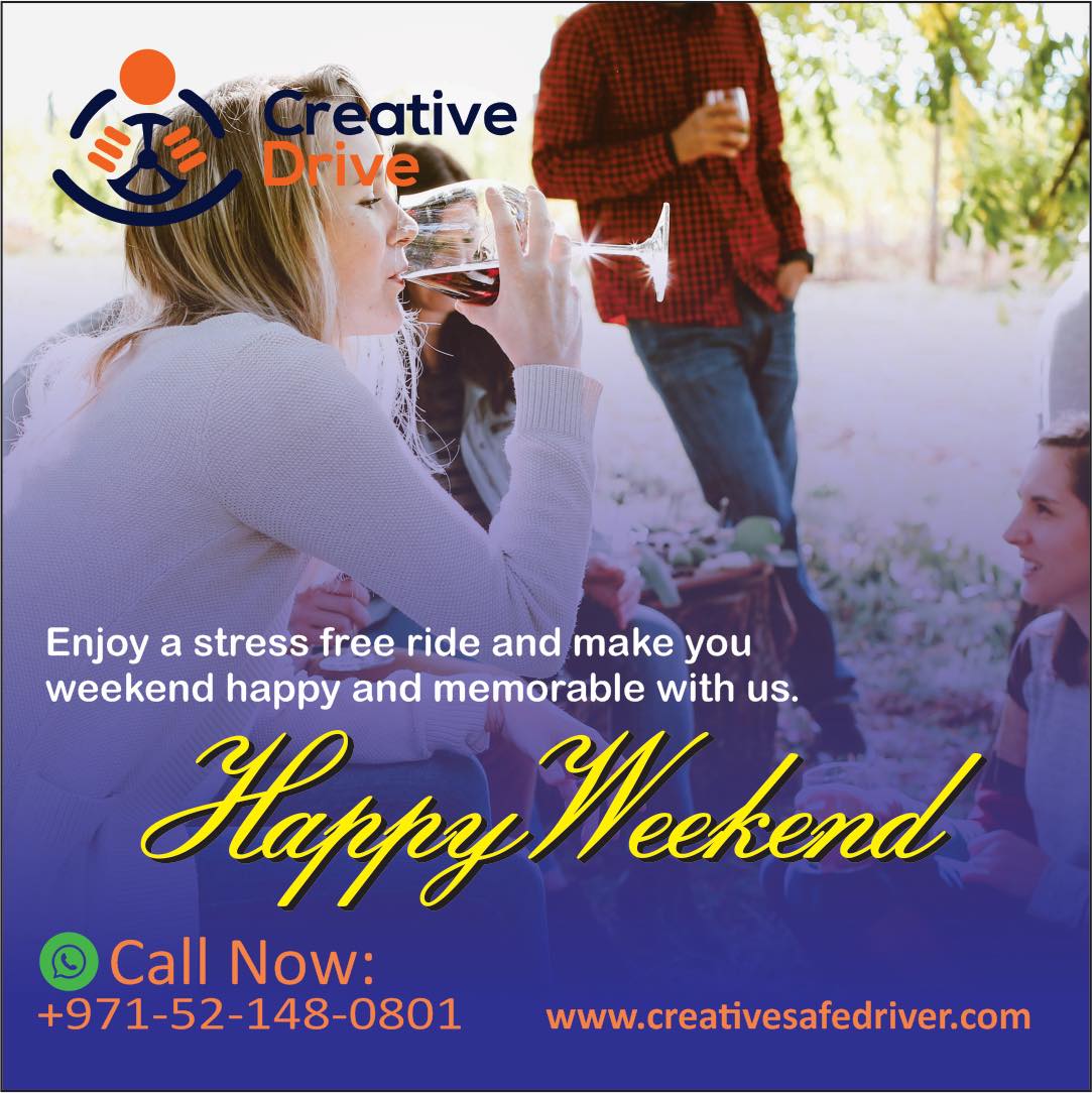 Happy Weekend!! Plan your weekend... - Creative Safe Driver | Facebook