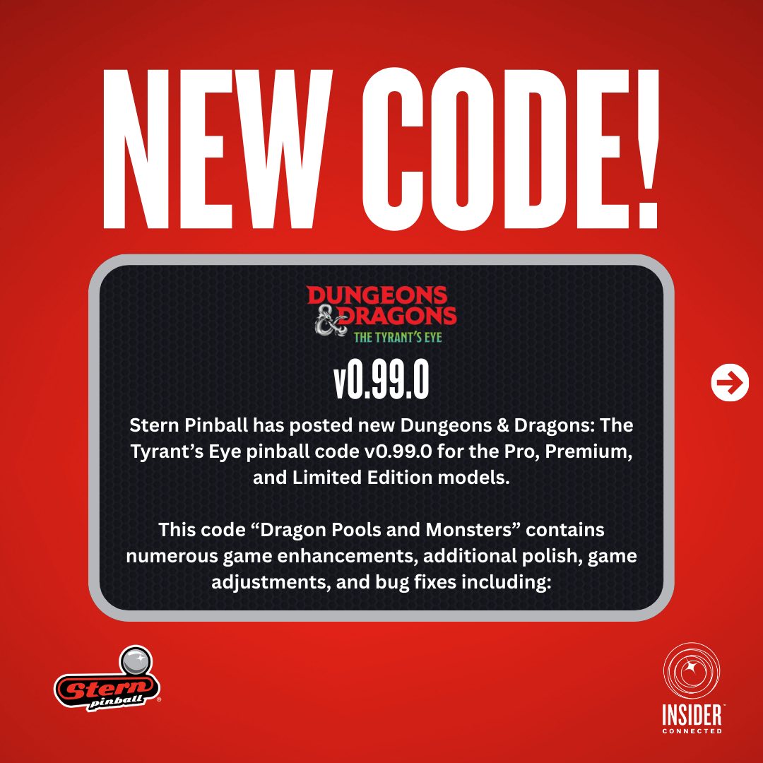 Stern Pinball - NEW CODE - Stern Pinball has posted Munsters code v0.90 ...