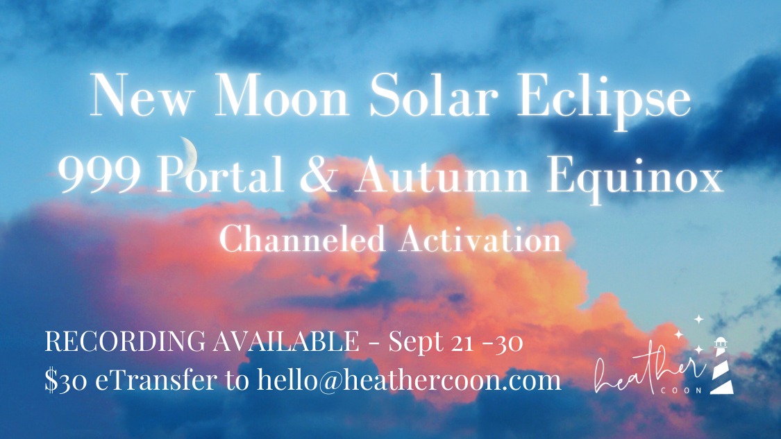 NEW MOON SOLAR ECLIPSE & 999 PORTAL & EQUINOX - TRANSFORMATION ACTIVATION