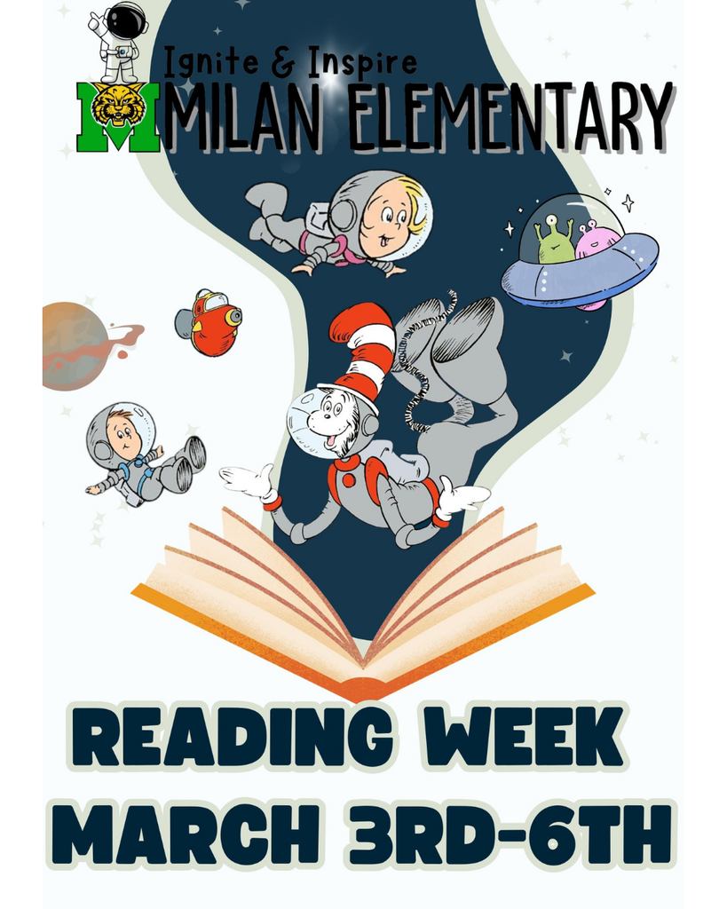 🚀📚 Reading Week is Almost Here at... - Milan C-2 Schools | Facebook