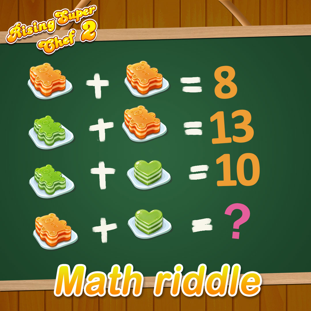 A new contest, win 20 cash!😁😁😁 Dear chefs, could you solve this
