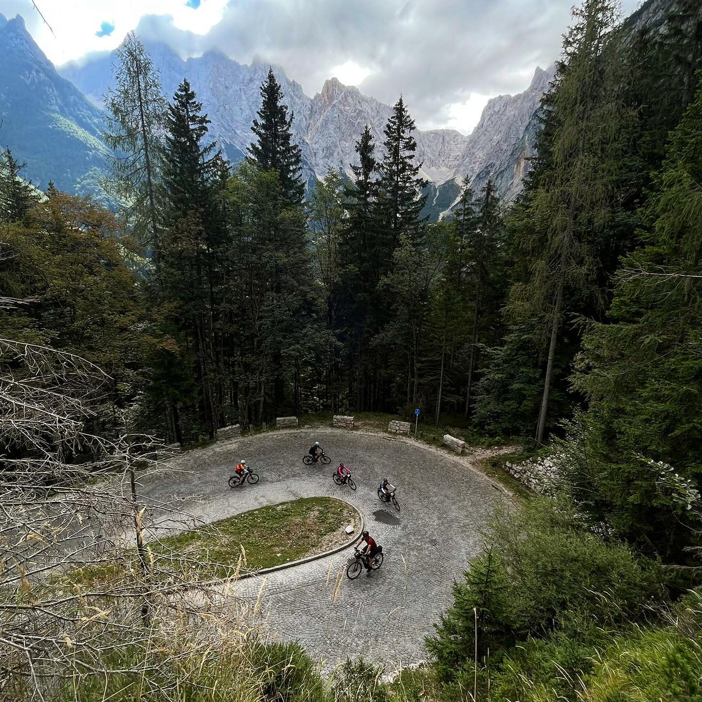 BIKO Cycling Club - Classic Vrsic Pass paved switchbacks #cycling # ...