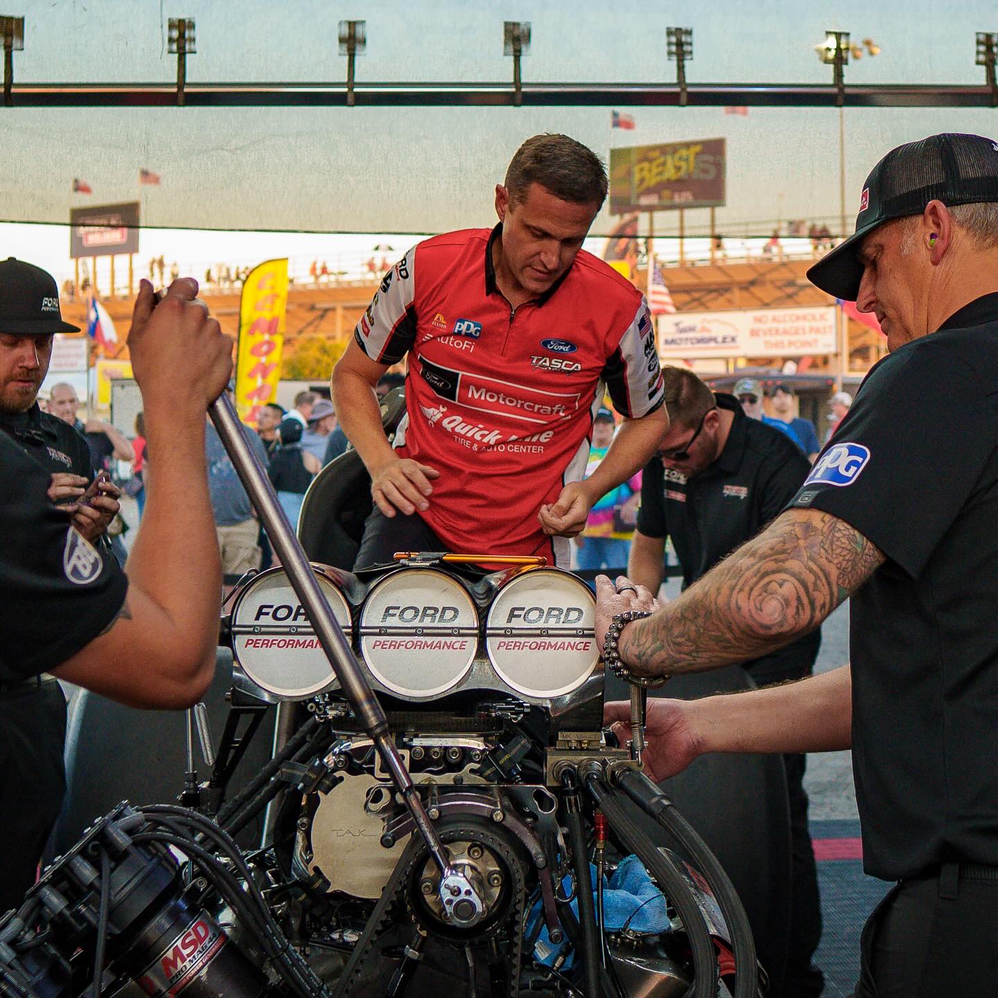 Motorcraft and Quick... - Motorcraft and Quick Lane Racing